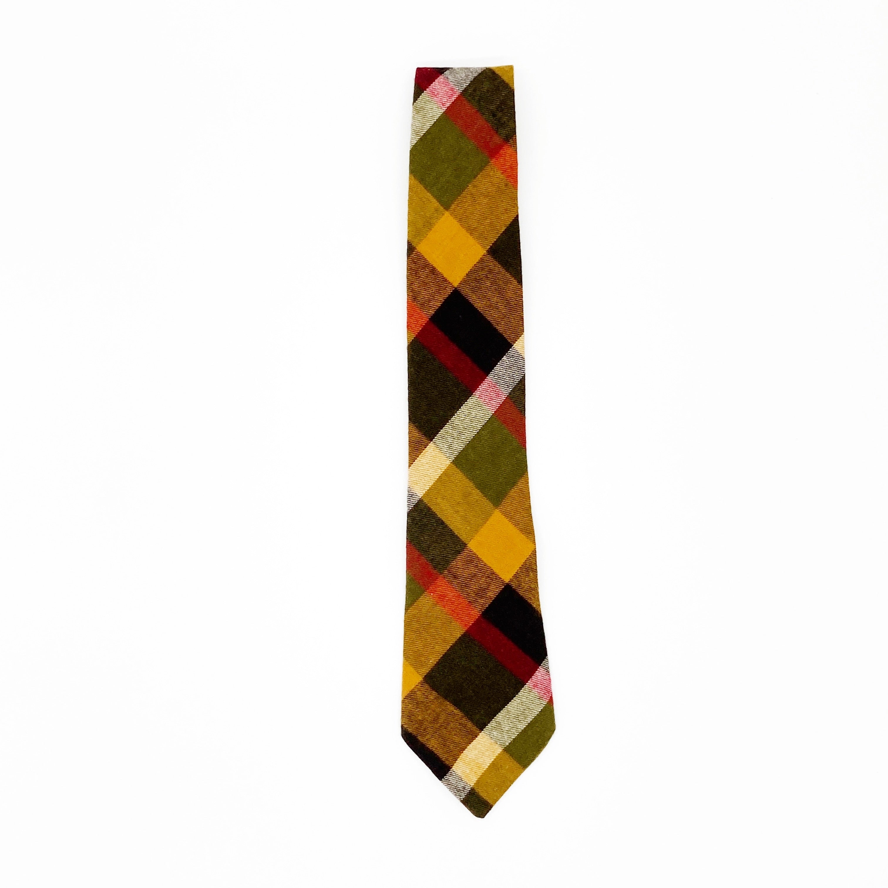 Tucker Tie- Plaid Power - Toni & Tucker Co